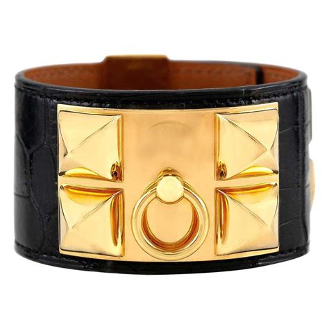 replica hermes leather cuff bracelet|hermes enamel bracelets on sale.